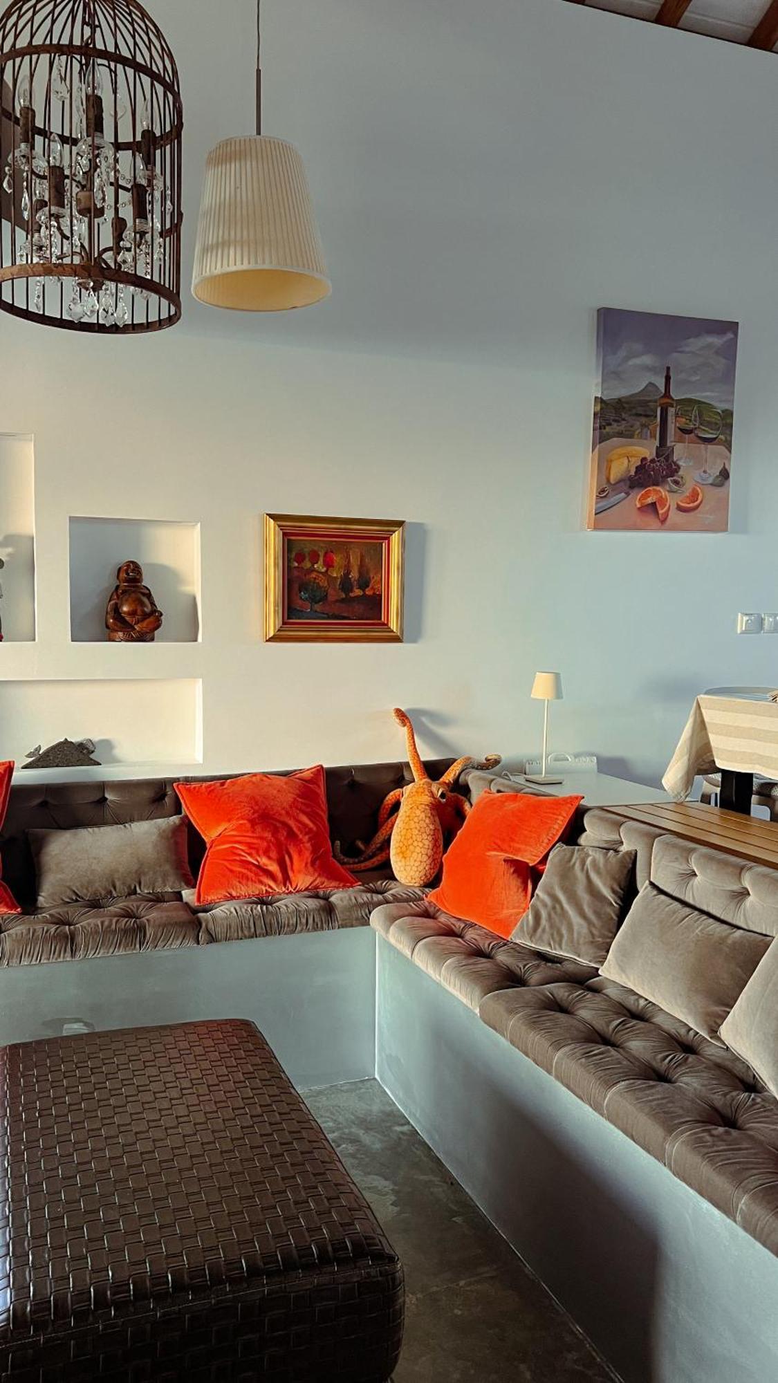 Casa Baleia Laranja Ocean-Front Villa Madalena  Dış mekan fotoğraf