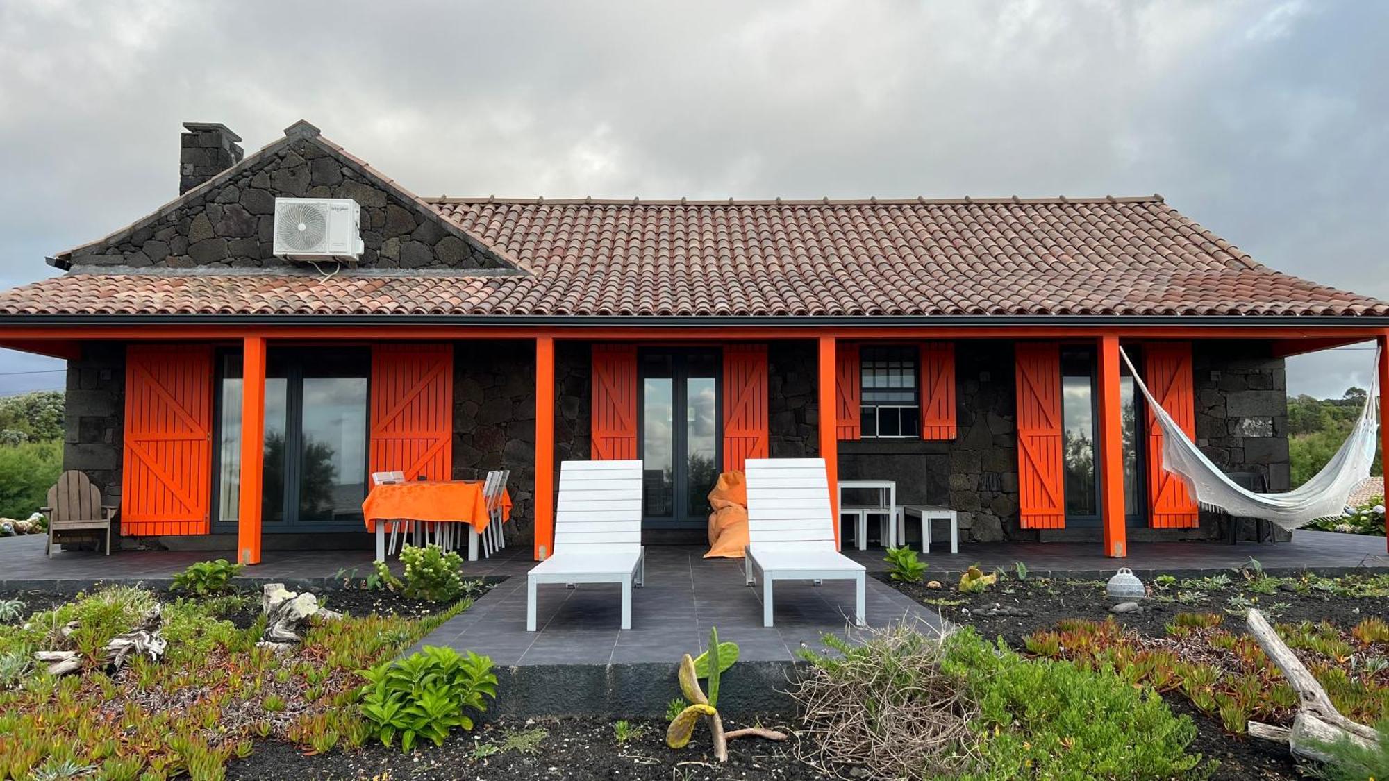 Casa Baleia Laranja Ocean-Front Villa Madalena  Dış mekan fotoğraf