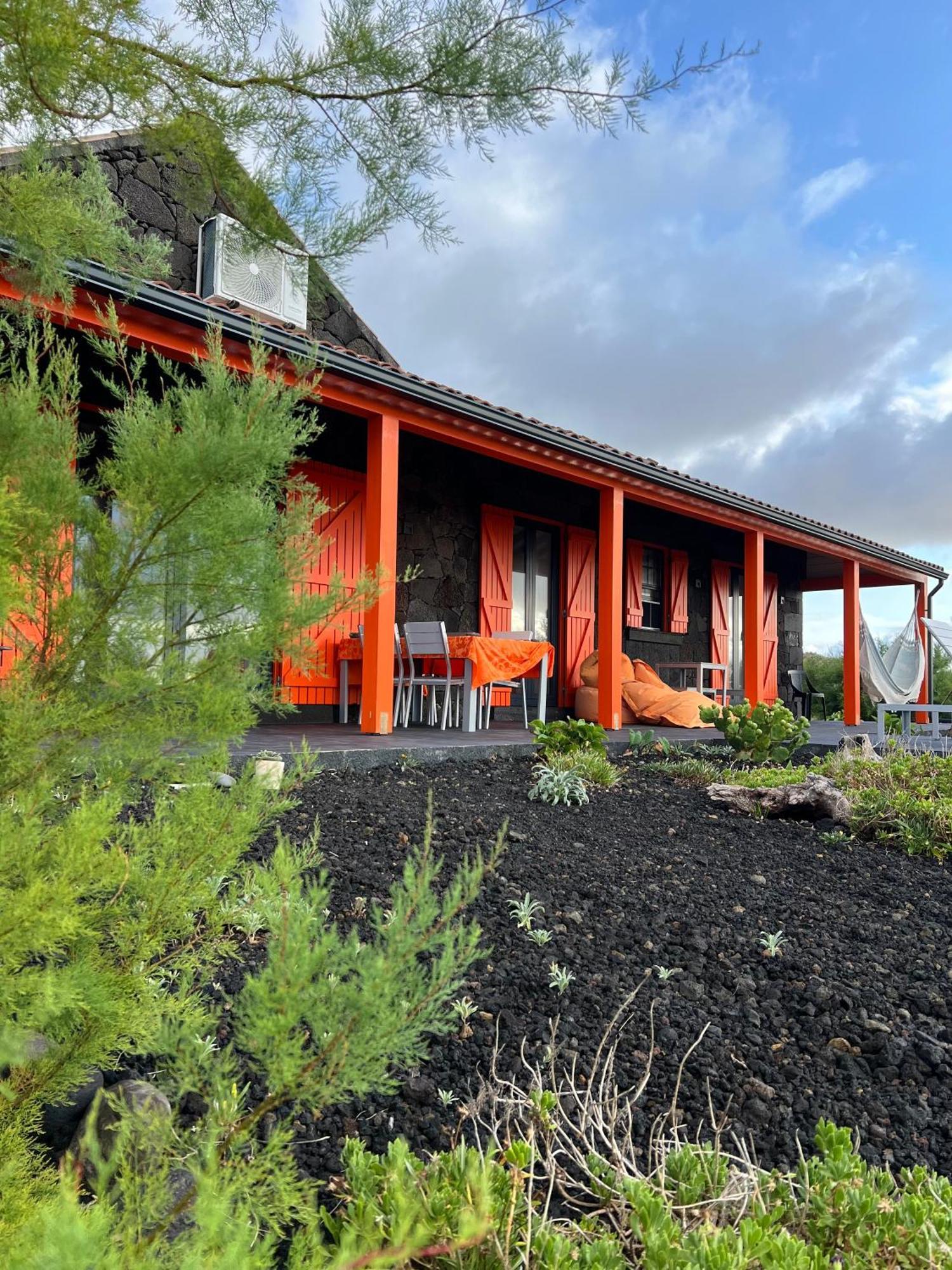 Casa Baleia Laranja Ocean-Front Villa Madalena  Dış mekan fotoğraf
